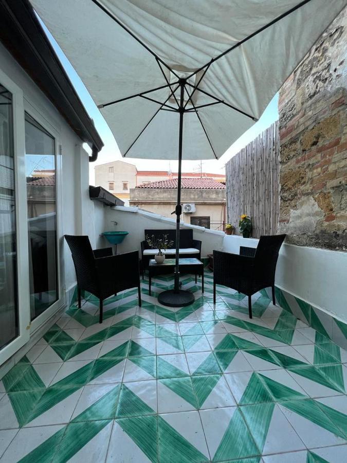 La Terrazza Del Capo Apartment Palermo Bagian luar foto